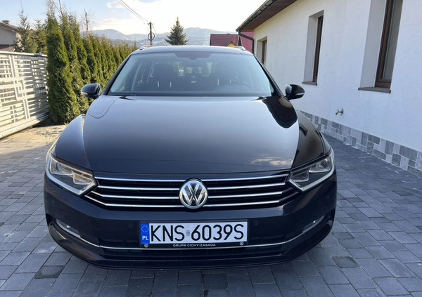 Volkswagen Passat cena 54900 przebieg: 183500, rok produkcji 2017 z Sompolno małe 37